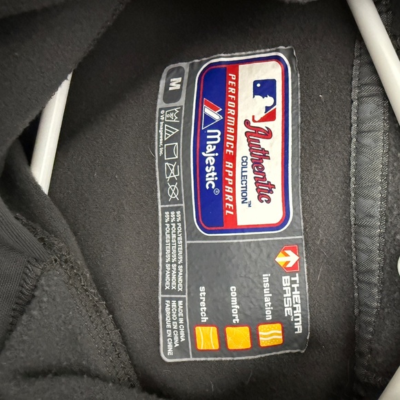 Property of Oakland Athletics Baseball Grey Hoodie -cp - Picture 6 of 6